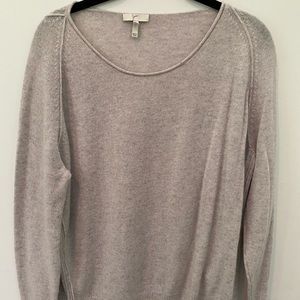 Joie Cashmere Open Crew Sweater
